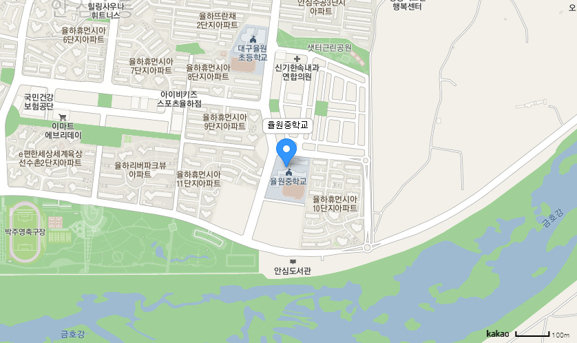 학교 찾아오시는 길 지도